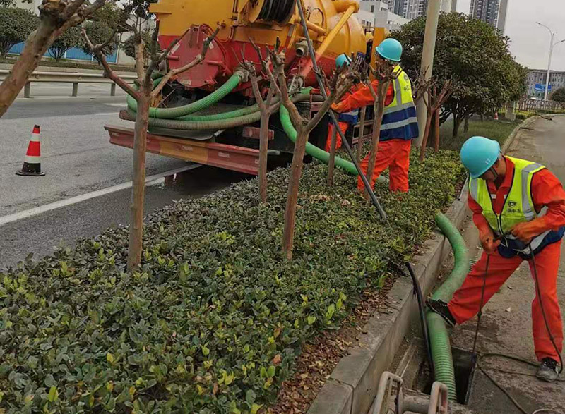 潭门镇市政管道清淤